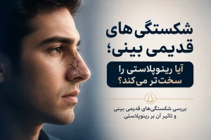 شکستگی های قدیمی بینی؛ آیا رینوپلاستی را سخت‌تر می‌کند؟