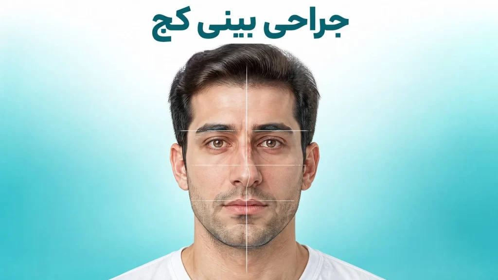 عکس شماتیک آقا با بینی کج
