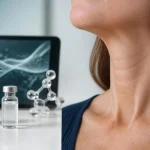 نمای مفهومی خطوط افقی گردن و پژوهش‌های پزشکی زیبایی